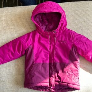 Columbia toddler winter coat size 3T